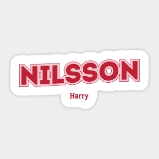 Nilsson Harry Sticker